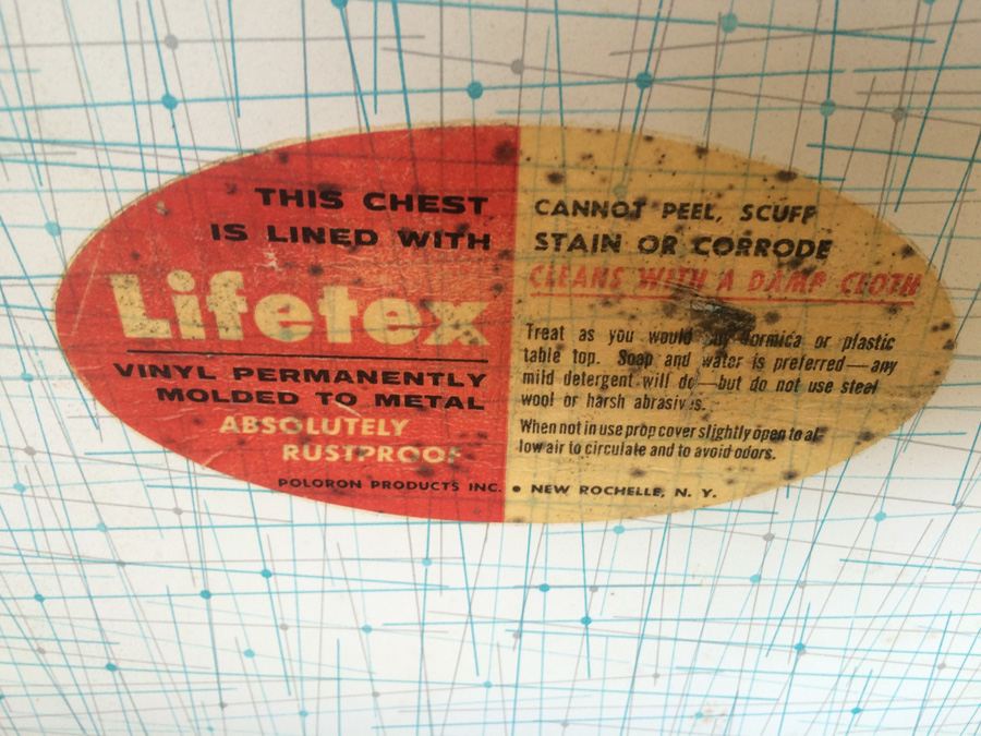 Retro Poloron Thermaster Aluminum Cooler Ice Chest 1950s [Photo 6]