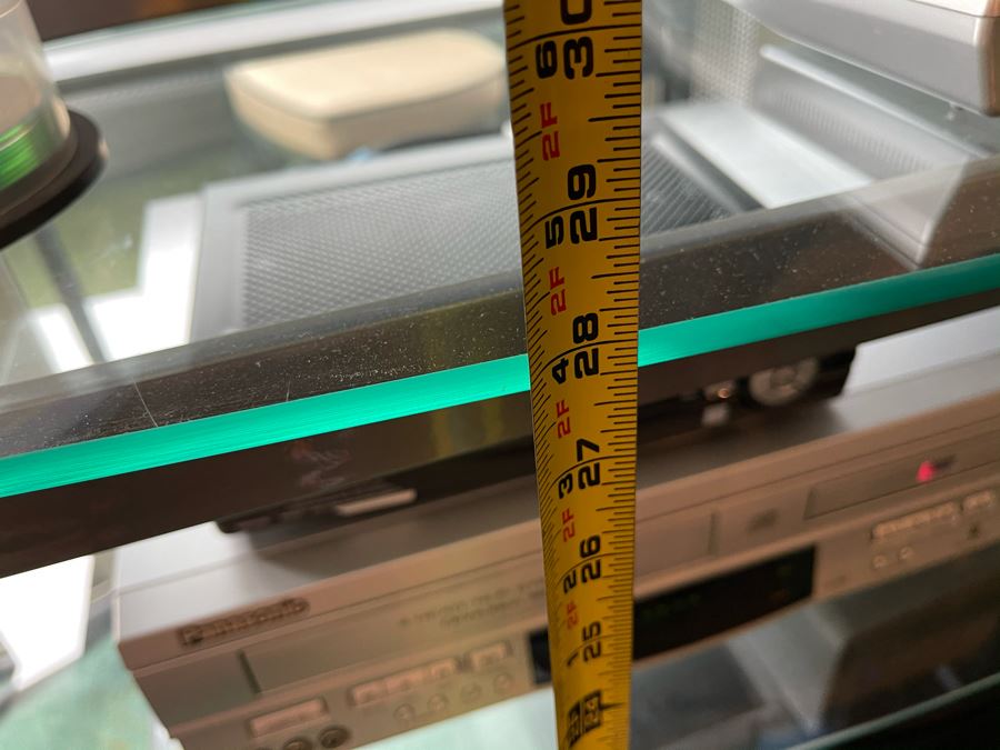 Bell'O Italian Metal And Glass TV Entertainment Stand 45W X 23D X 28H [Photo 11]