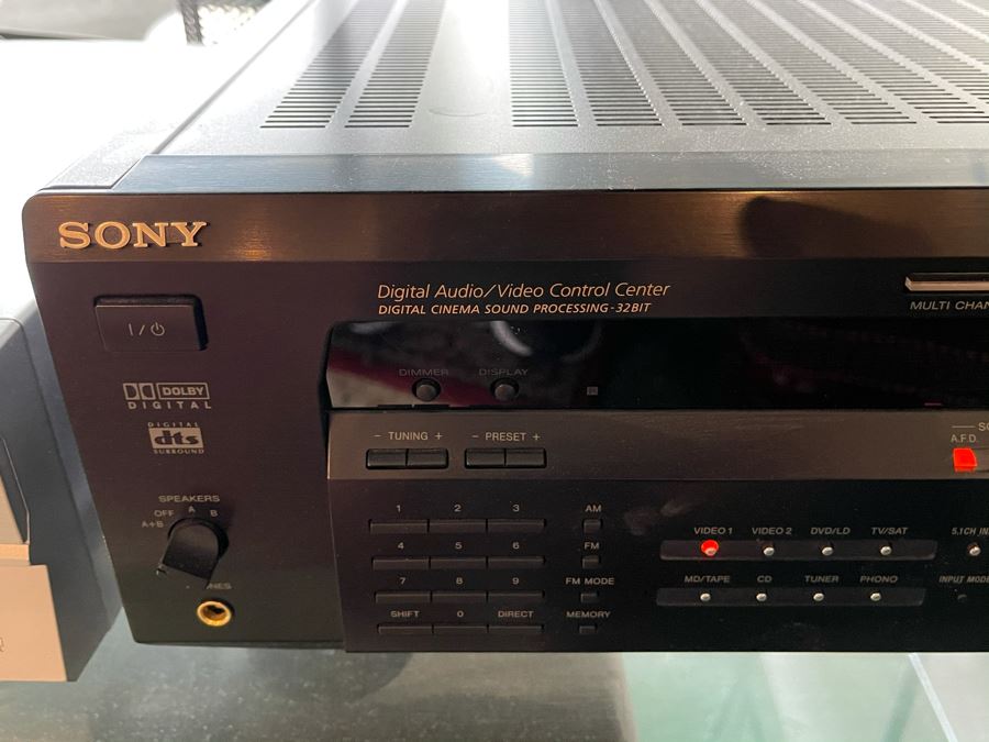 SONY Digital Cinema Sound Audio/Video FM-AM Stereo Receiver Model STR-DE835 [Photo 3]