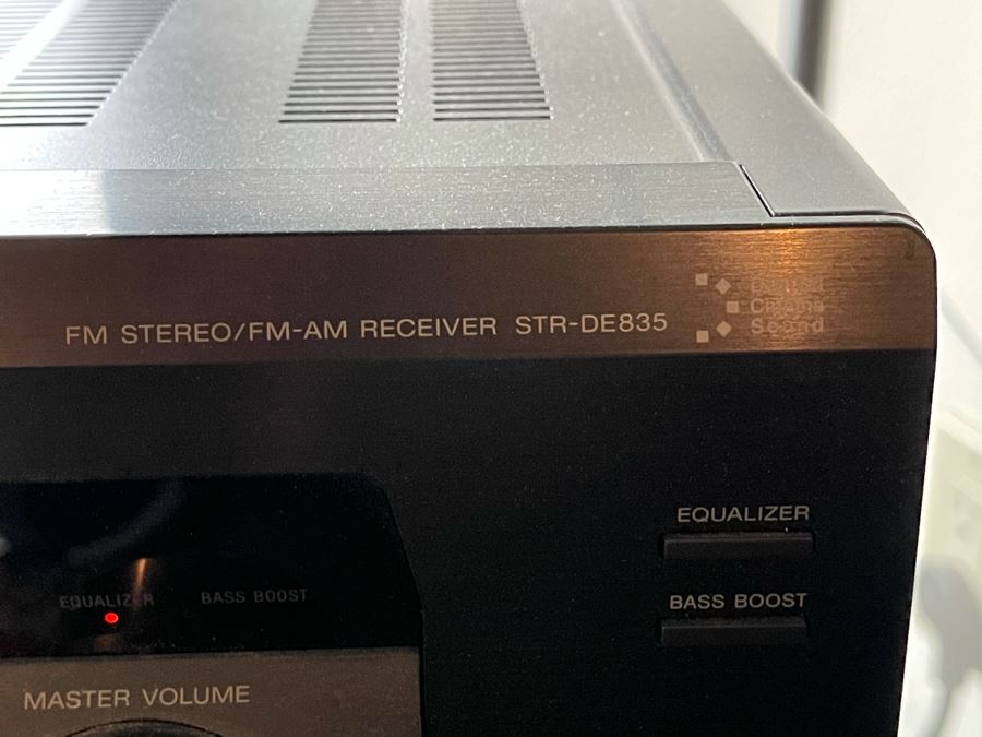 SONY Digital Cinema Sound Audio/Video FM-AM Stereo Receiver Model STR-DE835 [Photo 5]