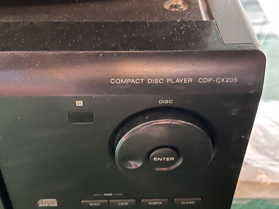 SONY 200 CD Compact Disc Player CDP-CX205 [Photo 4]