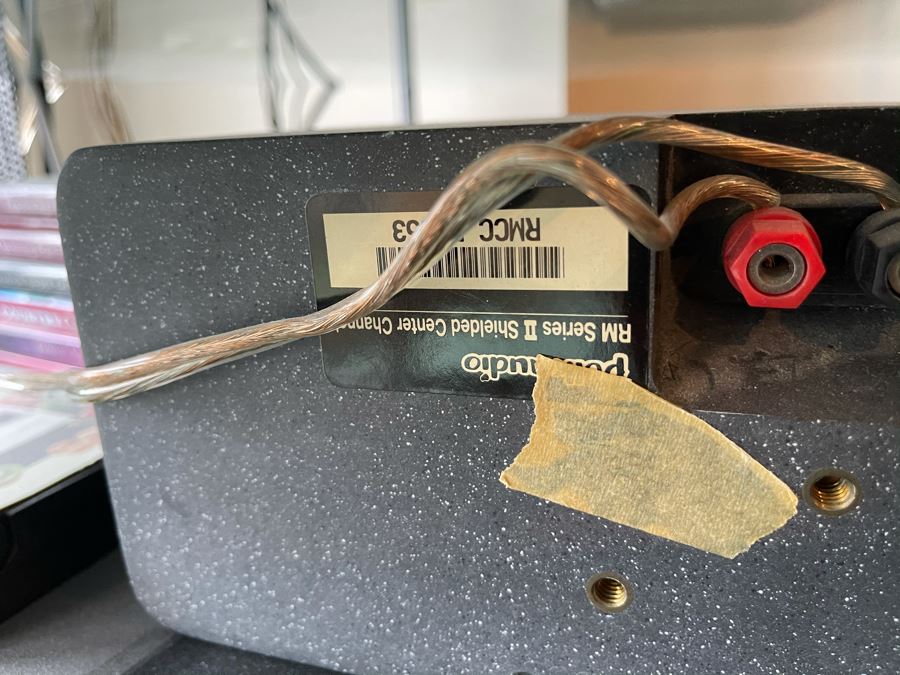 Polk Audio RM Series 6-Piece Home Theater Speaker System With 2 Metal Speaker Stands [Photo 4]