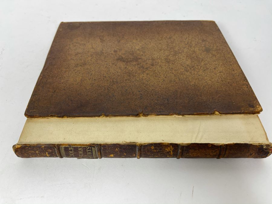 JUST ADDED - Antique 1768 Second Edition Book Historic Doubts On The Life And Reign Of King Richard The Third By Mr. Horace Walpole (Front Book Cover Is Loose) [Photo 3]