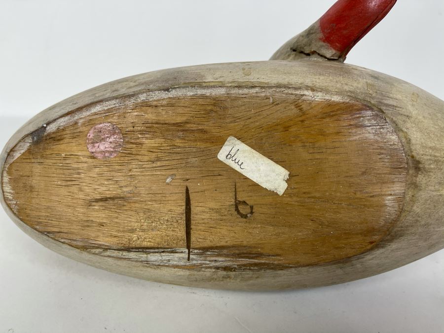 Carved Wooden Swan Goose 15W X 6D X 7H [Photo 7]