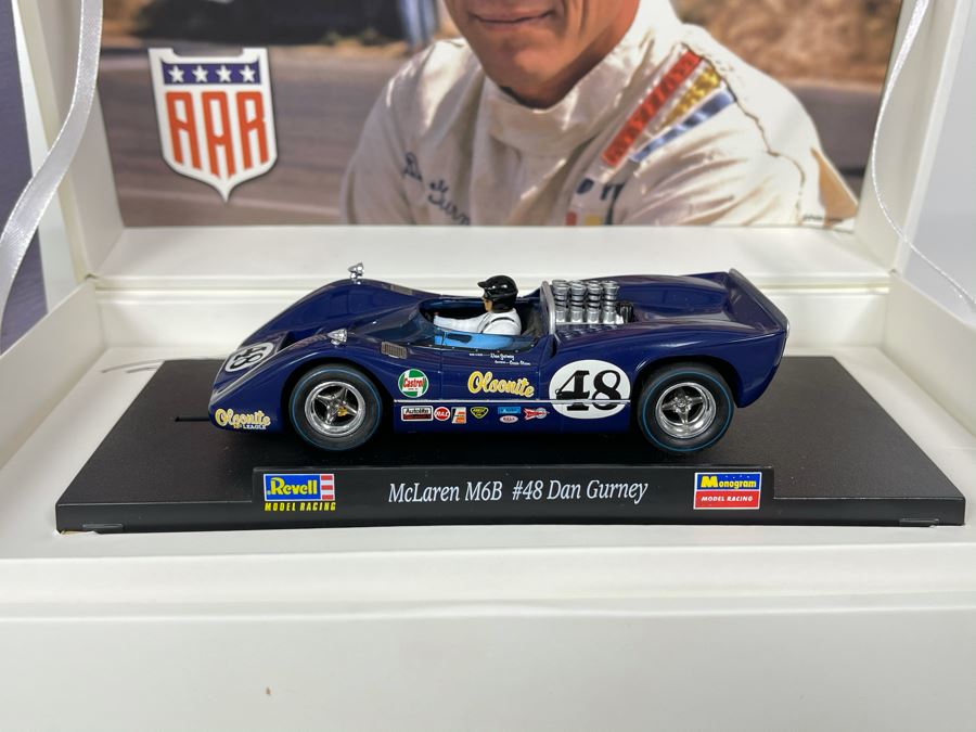 Limited Edition McLaren M6B #48 Dan Gurney Revell Slot Car 1 Of 3,000 With Box [Photo 4]