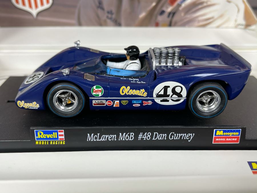 Limited Edition McLaren M6B #48 Dan Gurney Revell Slot Car 1 Of 3,000 With Box [Photo 5]