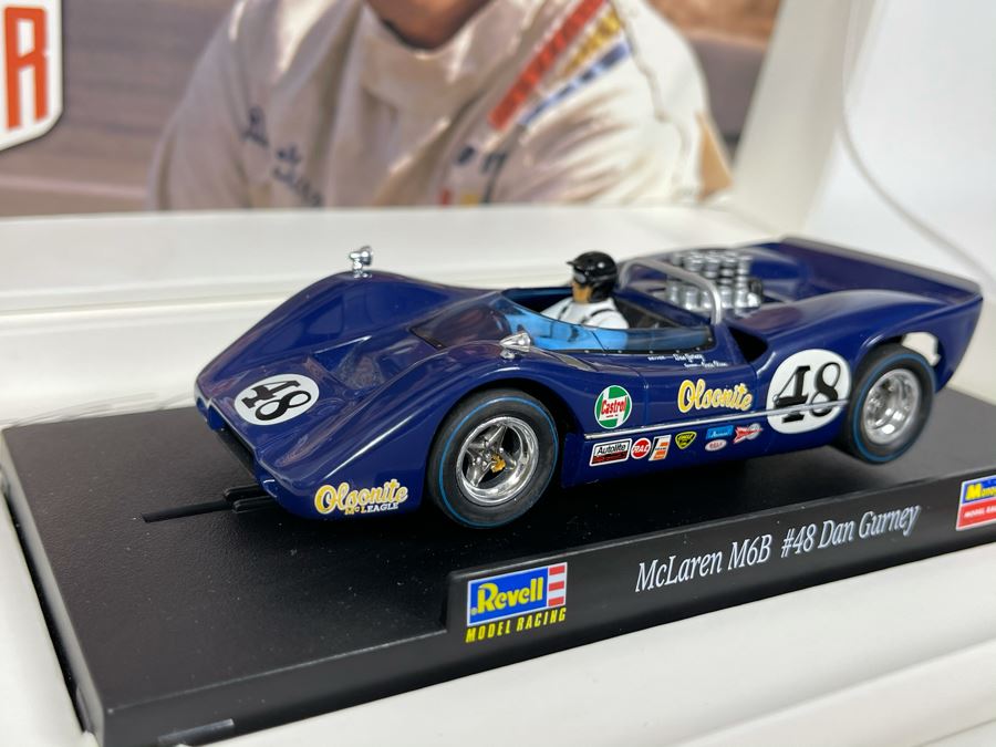 Limited Edition McLaren M6B #48 Dan Gurney Revell Slot Car 1 Of 3,000 With Box [Photo 6]