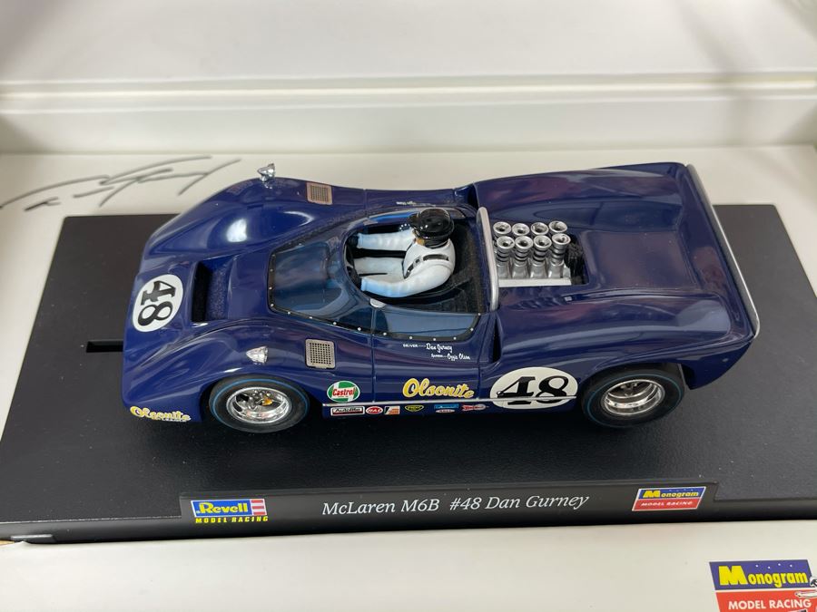 Limited Edition McLaren M6B #48 Dan Gurney Revell Slot Car 1 Of 3,000 With Box [Photo 7]