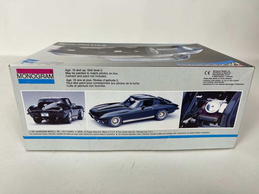 Monogram 1965 Vette Street Machine Car Model 1991 [Photo 4]