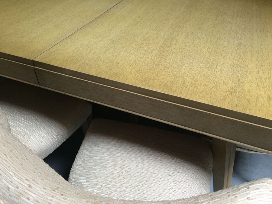 Rway R-Way Retro Mid Century Dining Table with 6 Chairs and 2 Hidden Leaves [Photo 9]