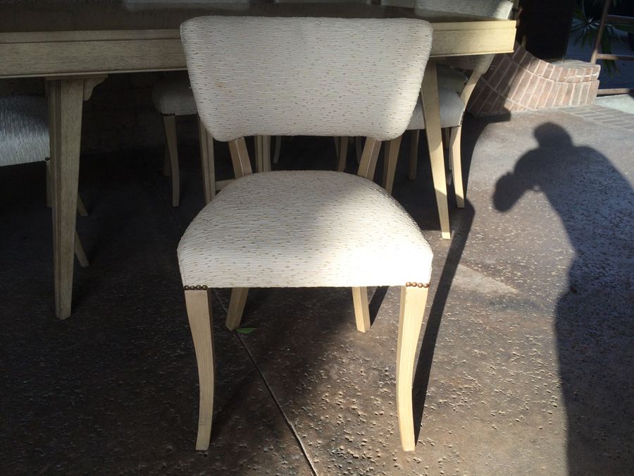 Rway R-Way Retro Mid Century Dining Table with 6 Chairs and 2 Hidden Leaves [Photo 17]