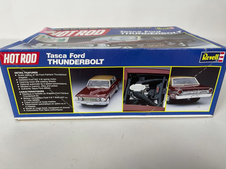 Revell Hot Rod Tasca Ford Thunderbolt Car Model Kit 1990 [Photo 3]