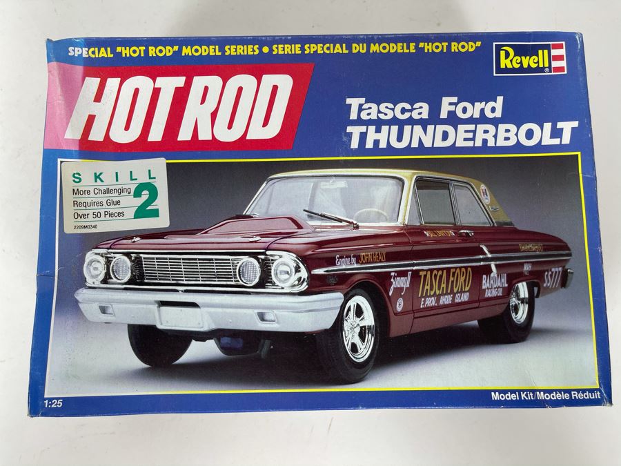 Revell Hot Rod TASCA Ford Thunderbolt Plastic Model Kit 1 25 for sale online