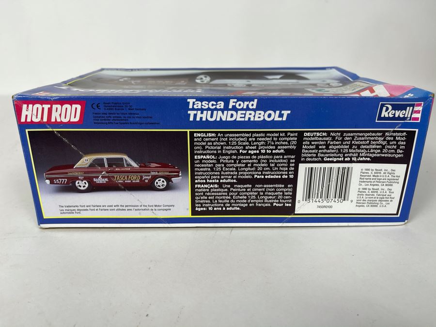 Revell Hot Rod Tasca Ford Thunderbolt Car Model Kit 1990 [Photo 5]