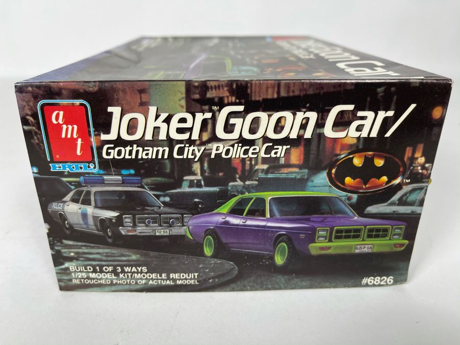 AMT ERTL Joker Goon Car / Gotham City Police Car From Batman Model Kit 1989 [Photo 3]