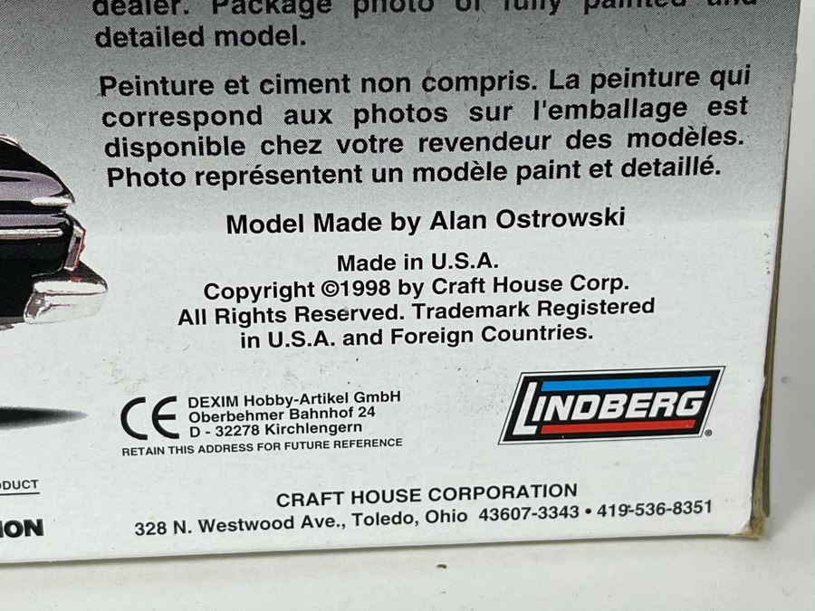 Lindberg 1964 Plymouth Belvedere Car Model Kit 1988 [Photo 5]