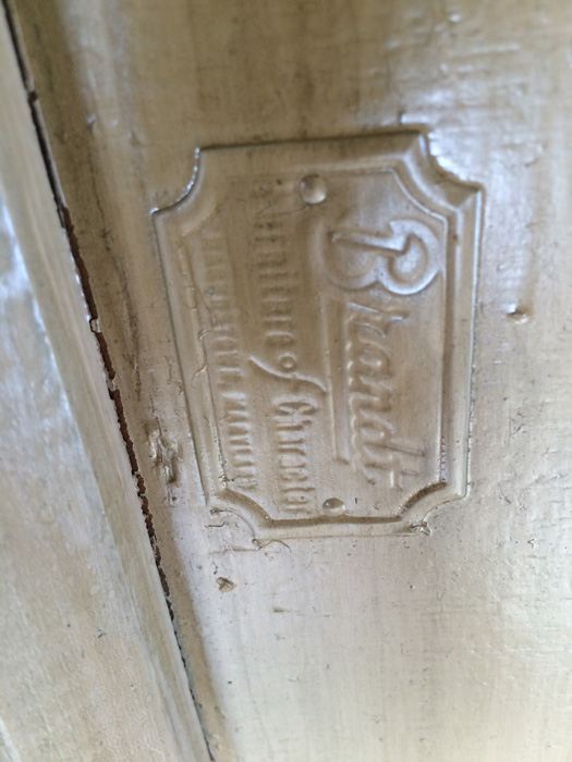 Painted Round Candle Stand Table [Photo 9]