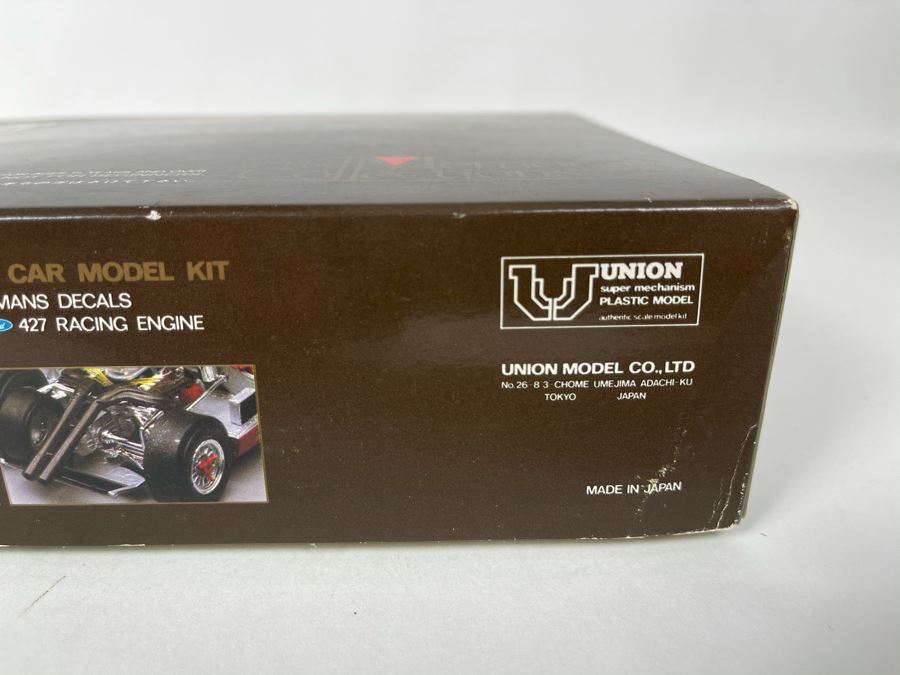 Japanese Union Model Co The Memorial Collections Ford GT Mark IV Car Model Kit [Photo 5]