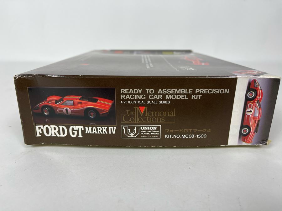 Japanese Union Model Co The Memorial Collections Ford GT Mark IV Car Model Kit [Photo 6]