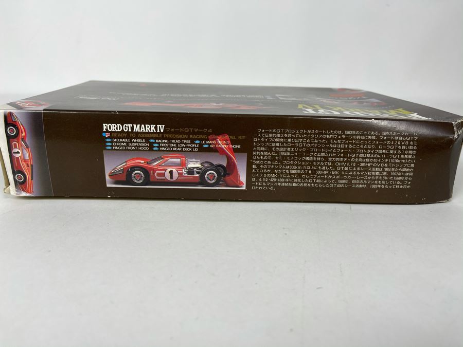 Japanese Union Model Co The Memorial Collections Ford GT Mark IV Car Model Kit [Photo 7]