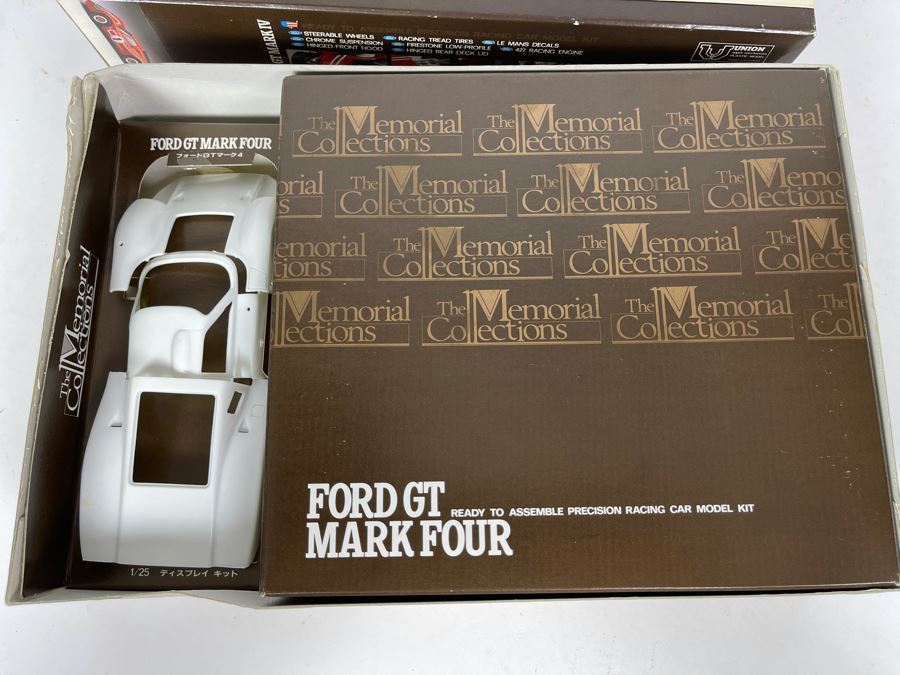Japanese Union Model Co The Memorial Collections Ford GT Mark IV Car Model Kit [Photo 10]