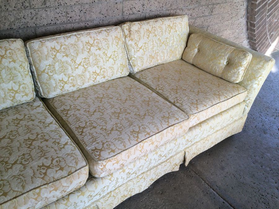Mid-Century Yellow Sofa [Photo 4]