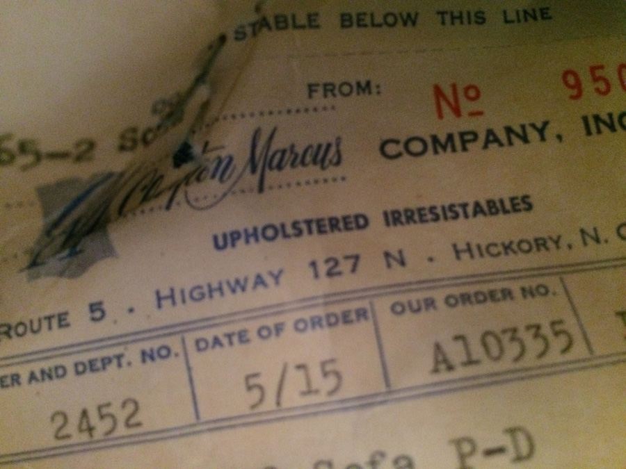 Mid-Century Yellow Sofa [Photo 7]