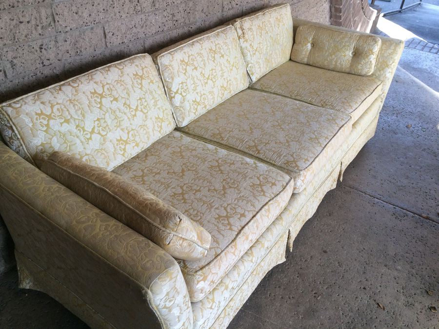 Mid-Century Yellow Sofa [Photo 3]