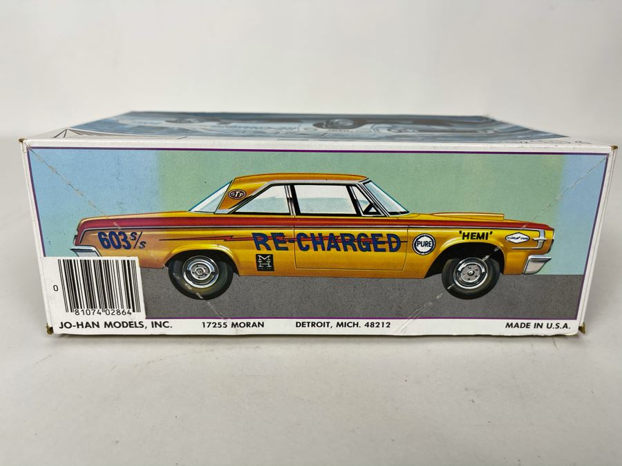 Jo-Han 1964 Dodge Super Stock Car Model Kit