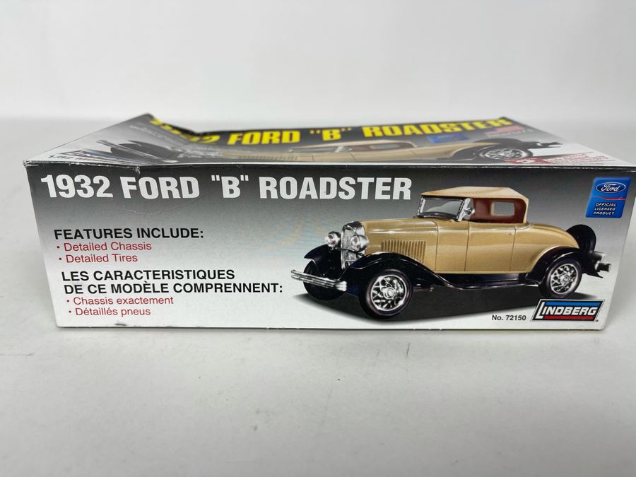 Lindberg 1932 Ford 'B' Roadster Car Model Kit 2006 [Photo 2]