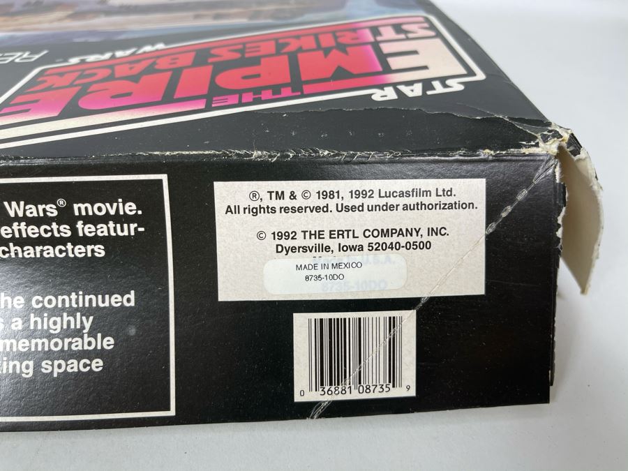 MPC Ertl Star Wars The Empire Strikes Back Rebel Base Model Kit 1992 Damaged Box [Photo 3]