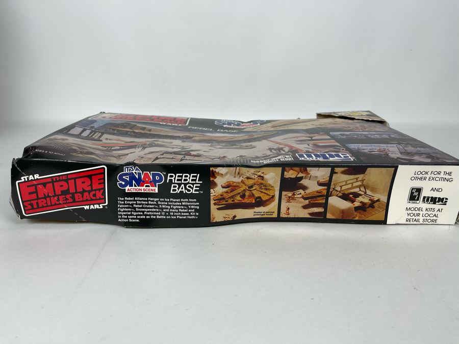 MPC Ertl Star Wars The Empire Strikes Back Rebel Base Model Kit 1992 Damaged Box [Photo 2]
