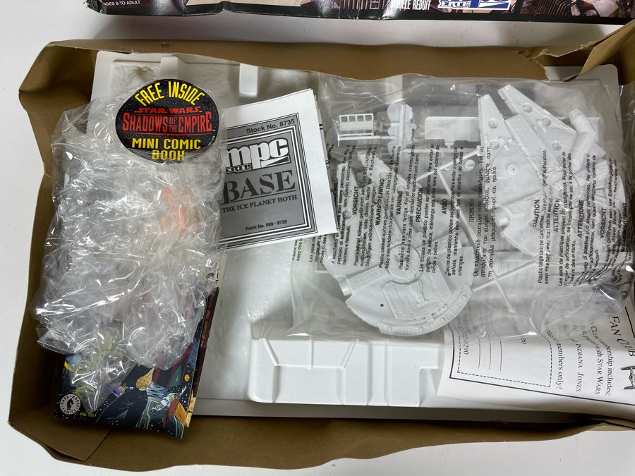 MPC Ertl Star Wars The Empire Strikes Back Rebel Base Model Kit 1992 Damaged Box [Photo 5]