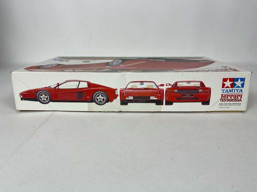 Japanese Tamiya Ferrari Testarossa Car Model Kit [Photo 5]
