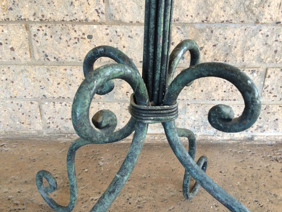 Tall Wrought Iron Candle Stand 7 Candle Holder [Photo 4]