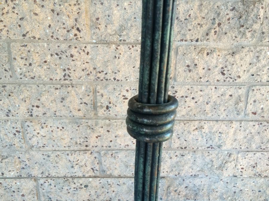 Tall Wrought Iron Candle Stand 7 Candle Holder [Photo 5]