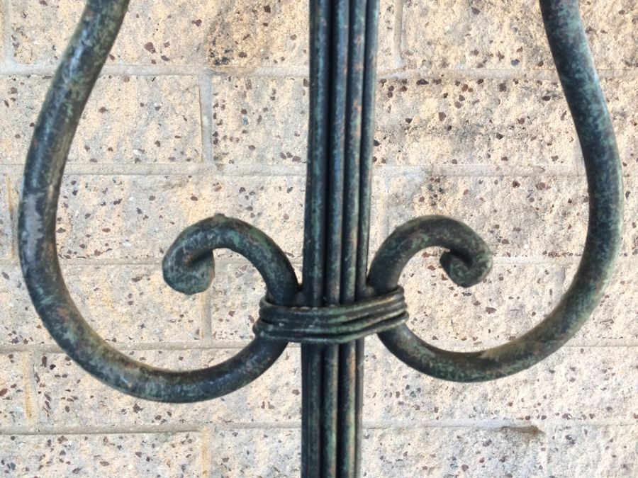 Tall Wrought Iron Candle Stand 7 Candle Holder [Photo 6]