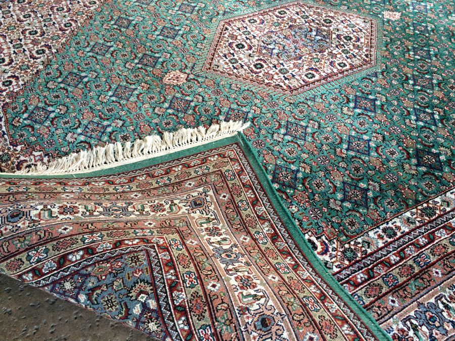 Large 115' long x 92' wide Wool Area Rug Oriental [Photo 2]