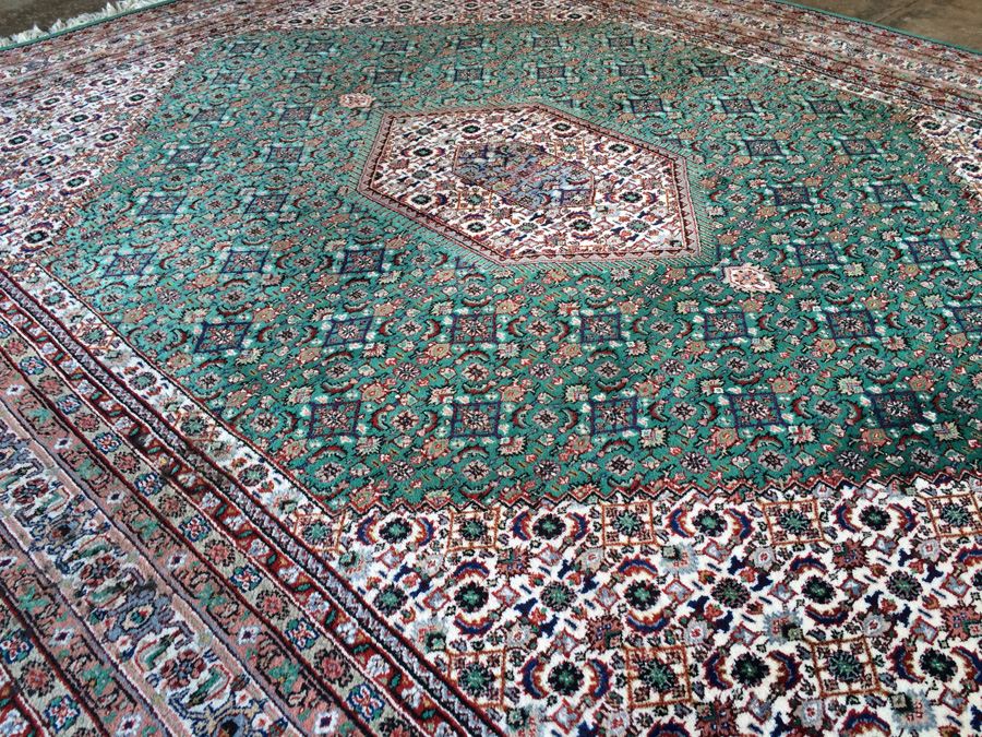 Large 115' long x 92' wide Wool Area Rug Oriental [Photo 3]