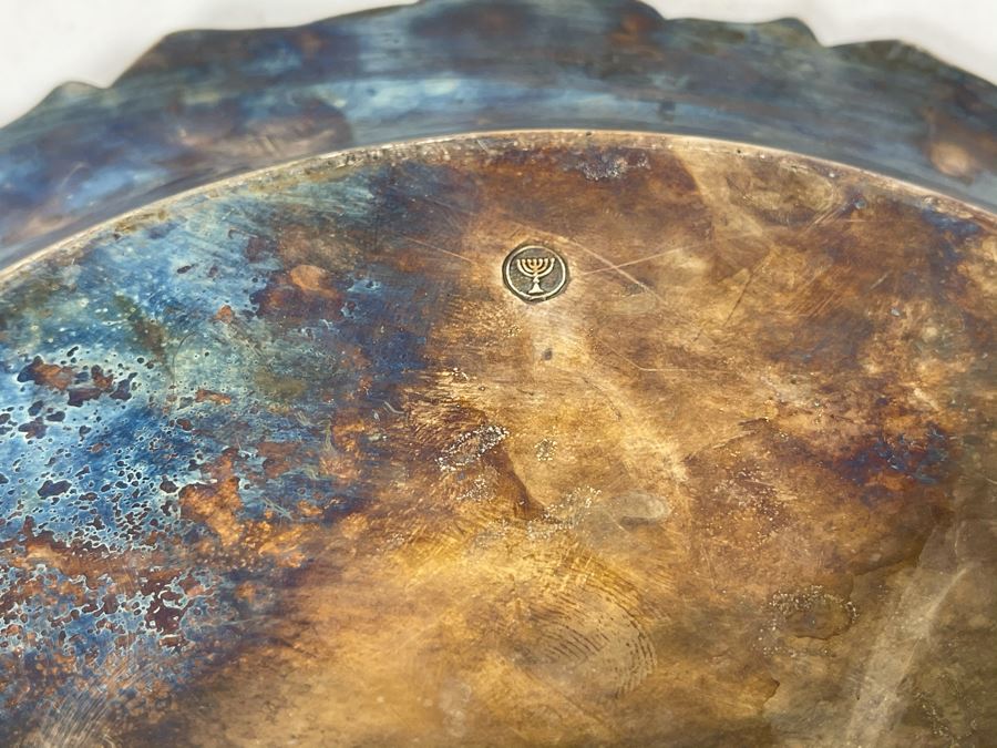 JUST ADDED - Vintage Ellis & Barker Silverplate Tray 10R [Photo 6]