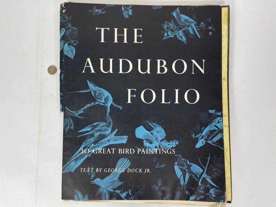 JUST ADDED - The Audubon Folio Set Of 24 Great Bird Paintings Large Prints Each 14W X 17H - See Photos [Photo 2]