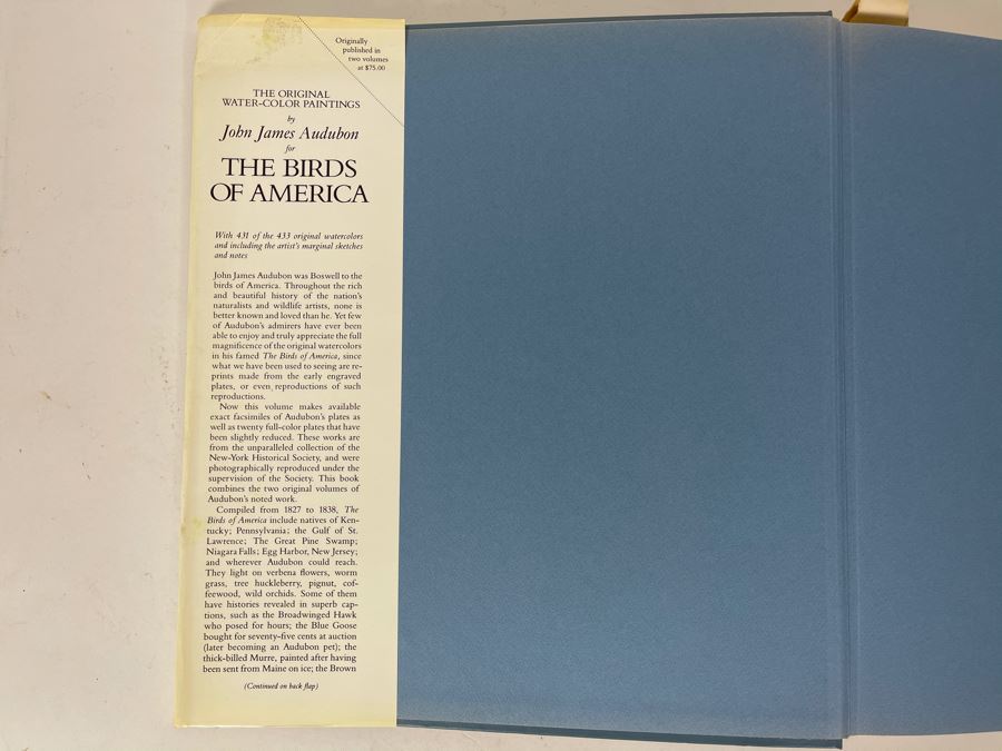 JUST ADDED - The Birds Of America By John James Audubon Book 431 Exact Reproductions In Full Color 1985 Edition [Photo 4]