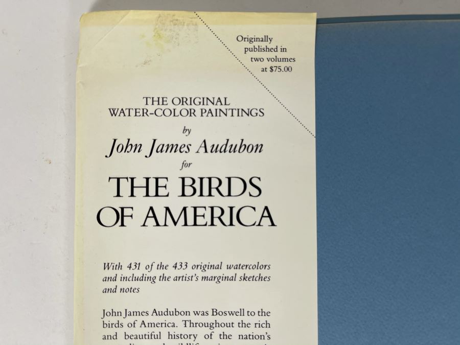 JUST ADDED - The Birds Of America By John James Audubon Book 431 Exact Reproductions In Full Color 1985 Edition [Photo 5]