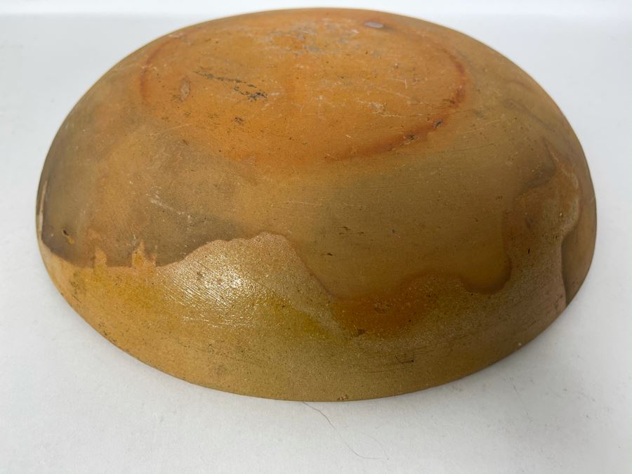 JUST ADDED - Vintage Hand Painted Pottery Bowl 10.5W X 3H [Photo 5]