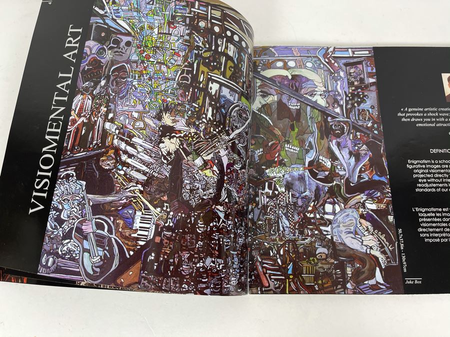 JUST ADDED - Gerard Salomon Wasserman Artist Hand Signed Book Titled Enigmatism Volume No 3 [Photo 6]