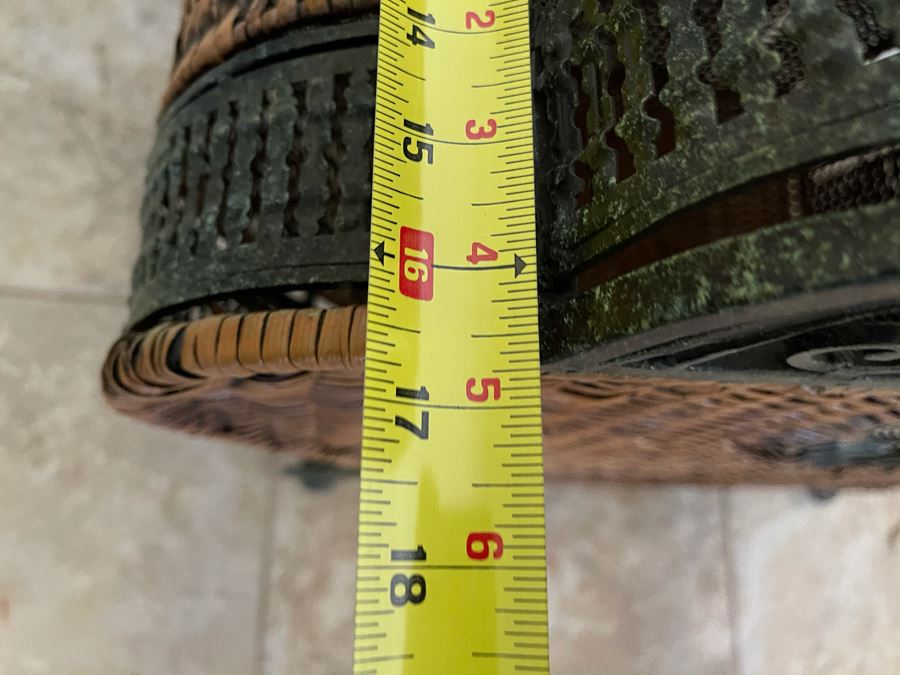 JUST ADDED - Footed Trunk 27W X 17D X 25H [Photo 6]