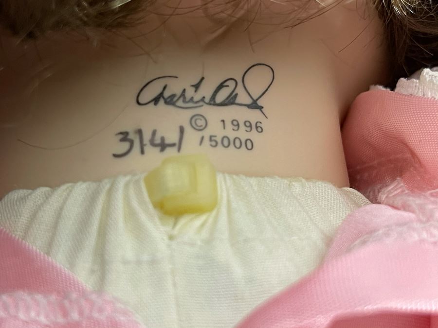 Limited Edition 1996 Marie Osmond Fine Porcelain Doll 'Toddler' 3141 Of 5000 20L With Box [Photo 8]