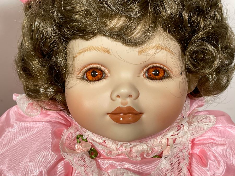 Limited Edition 1996 Marie Osmond Fine Porcelain Doll 'Toddler' 3141 Of 5000 20L With Box [Photo 5]