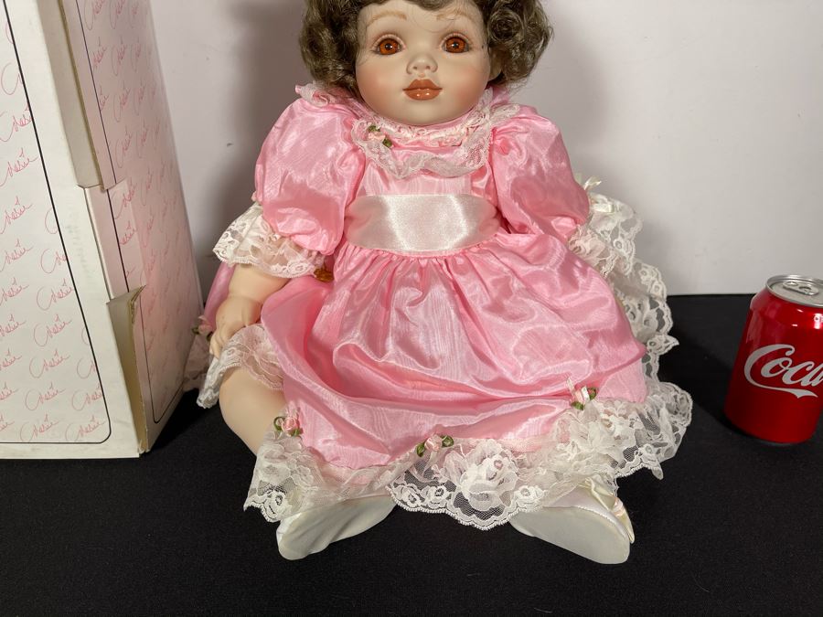 Limited Edition 1996 Marie Osmond Fine Porcelain Doll 'Toddler' 3141 Of 5000 20L With Box [Photo 6]