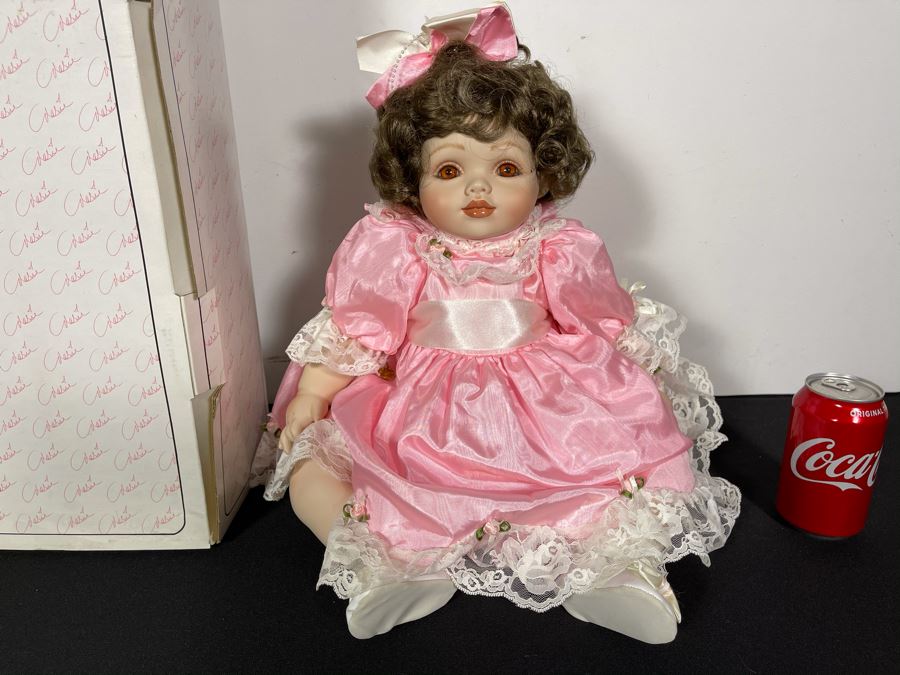 Limited Edition 1996 Marie Osmond Fine Porcelain Doll 'Toddler' 3141 Of 5000 20L With Box [Photo 4]